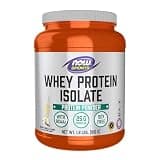 NOW Foods Sports Nutrition, Whey Protein Isolate, 25 G With BCAAs, Creamy Vanilla Powder, 1.8-Pound