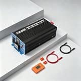 1000W Pure Sine Wave Inverter 12V DC to 120V AC Converter with 5V/2.1A USB Port & Hardwire Remote | Power Converter for RV, Truck, Household Backup and Off-Grid 110V Solar Systems