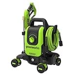 Greenworks 2200 PSI Electric Pressure Washer for Driveways, Patios & Cars, 1.2 GPM Corded Power Washer with 5 Nozzles, Flexible Hose, 35ft GFCI Cord, Knob Start
