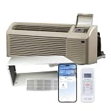 ACiQ 12000 BTU Inverter PTAC Air Conditioner with Electric Heat & Kit