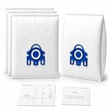CoreHaus GN Vacuum Cleaner Bags Compatible with Miele Type GN, Classic C1, Complete C2 & C3 Canister Vacuums, 4 Pack Replacement Dust Bags with Motor & Air Clean Filters