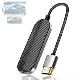 Wireless HDMI Display Adapter,1080P@60Hz Screen Mirroring Adapter for TV, Plug and Play AirPlay Adapter for iPhone/iPad/MacBook to Projector/Monitor, Dual-Band 5G/2.4G for Home and Travel
