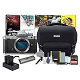 Nikon Zf Mirrorless Camera - 24.5MP, 4K UHD Recording (Silver) with Accessories Bundle (6 Items)