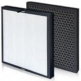 Lhari 2-PACK AP303 AP304 Replacement Filters, Compatible with DAYETTE AP303/AP304 Air Purifier and for FRESHDEW AP303/AP304 Air Purifier for Home Large Room Removes Allergens and Odors