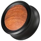 CONGARTENO Vinyl Record Weight Stabilizer for Turntables, 3" Aluminium and Wood Disc Clamp, Universal Compatibility, Reduces Skips, for Vinyl Records and Music Parties