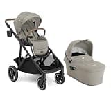 Joie Baby, Chive Stroller and Carry Cot, Single-to-Double Stroller with 2-in-1 Carry Cot (Dove)