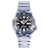 LURCAN Heimdallr Series 316L Stainless Steel Men's Automatic Diver Watch NH36A Movement 200m Waterproof Mechanical Wristwatch with Sapphire Crystal and C3 Super Luminous (Black)
