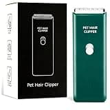 Grimgrow Dog Cat Home Hair Waterproof Clipper Portable Electric USB Rechargeable Pet Grooming Tools Low Noise Shaver Cordless Trimmer for Small and Large Pets