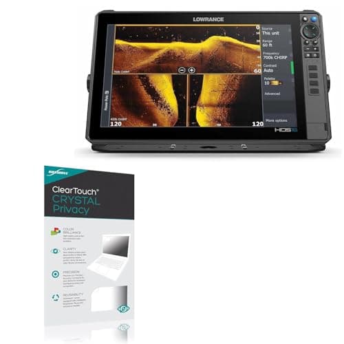 BoxWave Screen Protector Compatible with Lowrance HDS PRO 16 - ClearTouch Crystal Privacy (2-Pack), Privacy Screen Protector Flexible Film Clear