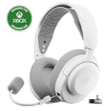 SteelSeries Arctis Nova 3X Wireless Multi-Platform Gaming Headset — Mobile App Control — 40 HR Battery — Neodymium Magnetic Drivers — 2.4GHz/Bluetooth — Xbox, PS5, PC, Switch, Mobile — White