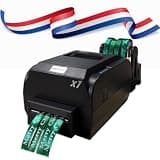 Satin Ribbon Printer, Digital Label Printing Machine for Floral Gifts, Bows, Weddings - Supports 50+ Languages, 108mm Foil Printing for Crafts & Bouquets