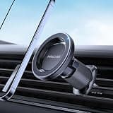 Miracase Car Phone Holder for Magsafe [Strong Magnets] Magnetic Phone Holders for Your Car, 360°Adjustable Air Vent Hands Free Cell Phone Mount Cradle Fit iPhone 17-12 & All Smartphones, Black