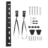 GARIOUANS Tv Wall Mount Bracket for Tvs to 50kg with Space-Saving Iron Design and Versatile Compatibility, Fits Mounting Hole Distance 100-400mm, for Home and Office Use