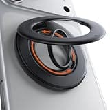 TORRAS 2025 Flagship Magnetic Phone Grip Ring Holder Kickstand [2-Sided Magnetic] [360 Rotation] Fit for MagSafe Accessories for iPhone 17 16 15 14 13 12 11 Samsung, Google, Black