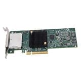 Dpofirs SAS 9207-8e 8-Port 6Gbps SAS HBA PCIe 3.0 X8 IT Mode for NAS