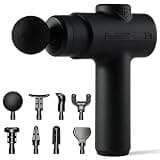 DiazEase Massage Gun Deep Tissue, Handheld Neck Massager, Portable - 6 Adjustable Vibration Levels, Electric Back Massagers for Athletes, Home & Gym, Mothers Day Gifts