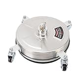 Omquot High Pressure Washer Floor Cleaner High Efficiency 13 Inch Stainless Steel Outdoor Cleaner for Driveway
