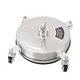 Omquot High Pressure Washer Floor Cleaner High Efficiency 13 Inch Stainless Steel Outdoor Cleaner for Driveway