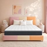 UNZIPE 14 Inch King Size Mattress - Medium Firm Hybrid Mattress in a Box with Motion Isolation, Ergonomic Support and Heat-dissipating for Master Bedroom and Entertainment Space