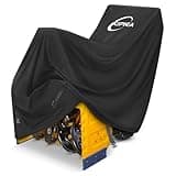 Kipiea Snow Blower Cover Waterproof Outdoor - 600D Heavy Duty Snow Thrower Cover Compatible with Cub Cadet, Ariens, Toro, EGO, Craftsman, Snow Joe, Honda, Husqvarna, Ryobi