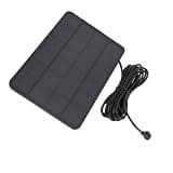 Serounder Panel for Indoor Outdoor Black Adjustable Bracket Fast Charging Durable IP66 9.8FT Cable (1 Piece)