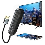 Oucift Wireless HDMI Display Adapter Transmitter Receiver for Flix Stick Streaming Device 4k 1080p Screen Mirroring Bluetooth Adapter for iOS iPhone iPad TV WiFi Adapter Smart TV Converter Extender