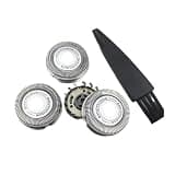 3Pcs Shaver Head Replacement Razor Blade,Compatible For Philips AT610 AT620 FT618 FT668 HQ6900 HQ6868 HQ6940 HQ6854 HQ6990 HQ6920