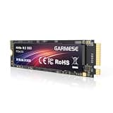 GARMESE 512GB NVMe SSD PCIe 3.0 M.2 2280 Internal Solid State Drive Up to 1800MB/s Read 1100MB/s Write, 3D NAND TLC, High Speed Storage for Laptop Desktop PC