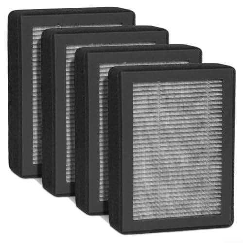 4PC Air Purifier Replacement Filter Designed for For LV-H128 and For LV-H128-RF Purification Systems