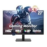 Viewedge 27 inch Gaming Monitor 240 Hz 1ms FHD 1920x1080 Computer Monitor