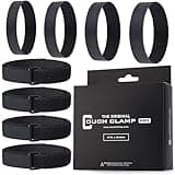Couch Clamp Pro Heavy Duty Couch Connectors for Sliding Sofas (4 Pack) - Easy Install Strap & No Tools Required - Hook & Loop Cinch Straps- Universal Fit Ideal for 3 Piece Modular Sectional Sofa