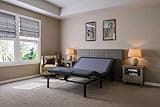 BT2000 Queen Adjustable Bed Base - Steel, Blue+Grey - 152x104cm