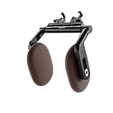 BHYQZZ Car Sleep Pillow for BMW X1 X2 X3 X4 X5 X6 X7, Travel Headrest Neck Support Cushion Ergonomic Lateral Side Sleeping Pad,Brown