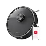roborock Q7 M5 Robot Vacuum and Mop Combo, 10,000Pa HyperForce Suction, Robotic Vacuum Cleaner, Dual Anti-Tangle System, APP-Controlled Mopping, LiDAR Navigation, for Pet Hair and Carpet, Black