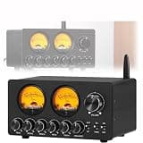 Zoienu Audio Equalizer/Bluetooth EQ preamplifier Featuring VU Level Meters and Channel Balance Control; for Home Stereo, Computer Speakers, and Power amplifiers