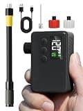 GPUTEK Mini Bike Tire Air Pump: Fast Inflate Portable Small Bicycle Electric Pump for Presta and Schrader Valves, 120 Psi High Pressure Pump with Digital Gauge for Road Bike, Mountain Bike, E-Bike