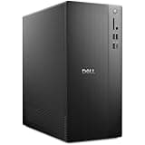 Dell Tower PC Desktop Computers for Home & Business Productivity, Copilot AI, 14th Gen i3-14100, 8GB DDR5, 512GB PCIe SSD, WiFi 6, Bluetooth, DisplayPort, HDMI, Type-C, Windows 11 Pro, Black