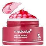 medicube Capsule Cream with TXA + Niacinamide | Dual Radiance Moisturizer Ideal for Use After Spot Care, Uneven Skin Tone & Texture & Hydration | 99% Pure Tranexamic Acid | Korean Skincare, 1.94 oz