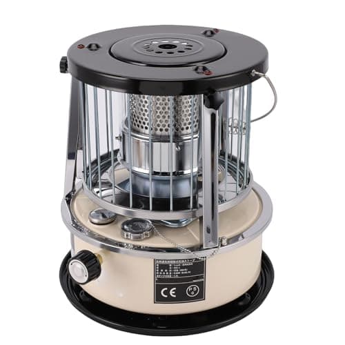 Vikye Portable Kerosene Heater, 2.6KW 5.2L Adjustable Height Space Heater Non Electric Radiant Heating with Storage Bag, for Indoor Outdoor Camping Tent Emergency