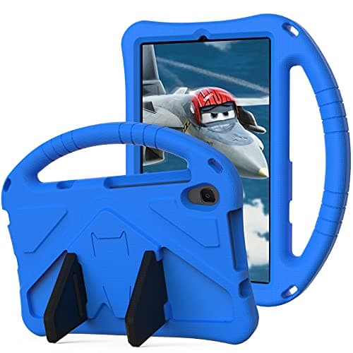 QYiiD Kids Case for Galaxy Tab A 8.4 2020 SM-T307, Kids Friendly Light Weight Non-Toxic EVA Shockproof Case with Convertible Handle & Kickstand for Samsung Galaxy Tab A 8.4 Inch 2020 Release, Blue