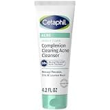 Cetaphil Gentle Clear BPO Acne Face Wash, Soothing, Sensitive Skin, 4.2 fl oz