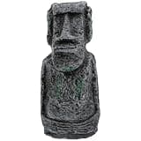 Amosfun Antique Moai Portrait Fish Tank Decor Resin Moai Statue Aquarium Equipment Landscaping Easter Day Decoration 5.07 Inch