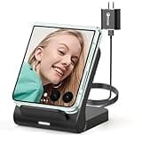 Geyo Wireless Charger for Samsung Galaxy Z Flip, 15W Fast Wireless Charging Stand, Compatible with Z Flip 7/7 FE/6/5/4, for Motorola Razr Ultra 2026/Razr+ 2026, Non-Fold (QC3.0 Adapter Included) Black