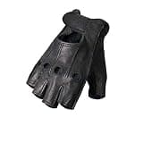 Milwaukee leather Unisex Deer Skin Fingerless Glove