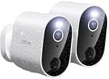 litokam Security Cameras Wireless Outdoor, 2K Battery Powered Outdoor Camera Wireless with Full Color Night Vision, PIR Motion Detection, 2.4G WiFi Home Indoor Camera with IP65 Waterproof, 2-Way Talk