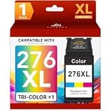 AURASKY 276XL Color Ink Cartridge Compatible for Canon 276XL 276 XL CL-276 CL-276XL 276 Ink High Yield with PIXMA TS3522 TR4720 TR4722 TS3500 TS3520 Printers (1 Color)