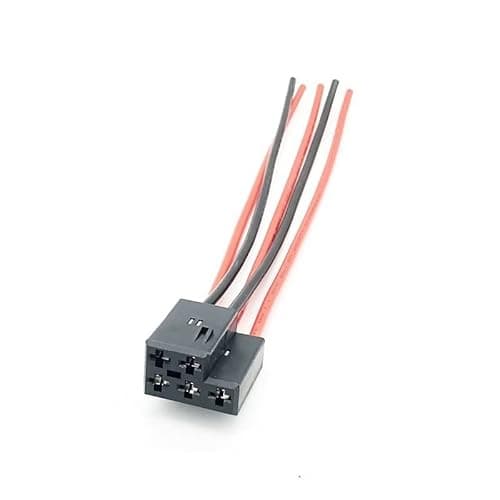 Generic Wiring Harness Connector for Heater Resistor, Blower Motor Resistor Pigtail, Replaces 90383817 1845789 1845790 4758272 90450998, for Compatible 1990-2005 Vehicles (1 Piece)(10pcs)