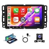 8" Android 14 Car Stereo for Land Cruiser 2003, Double Din, Wireless CarPlay & Android Auto, GPS, Bluetooth, WiFi, FM/RDS, Backup Camera, 4+64GB