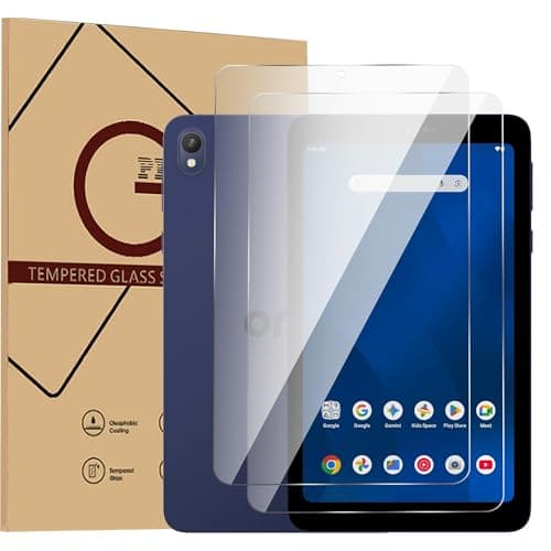Worcoiy 2Packs Screen Protector Compatible with onn 7" Core Tablet 2026, 9H Tempered Glass Tablet Screen Film, Anti-Scratch, Bubble Free, HD Clear, Touch Sensitive, Case Friendly