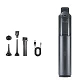 Handheld Vacuum Cleaner with Strong Suction, Blower & Inflating Functions, USB-C Rechargeable, 15KPA, 30-60 Mins Runtime, Ideal for Car, Home, Pet Hair, Desk
